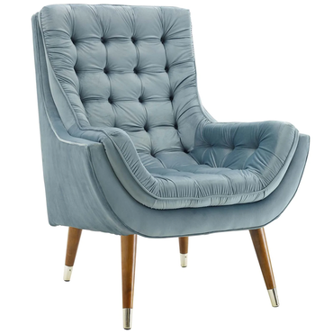 Button Tufted Accent Chair