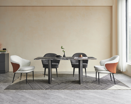 IN-Venetian Italian dining table and chairs set