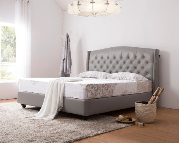 IN-American leather soft bed