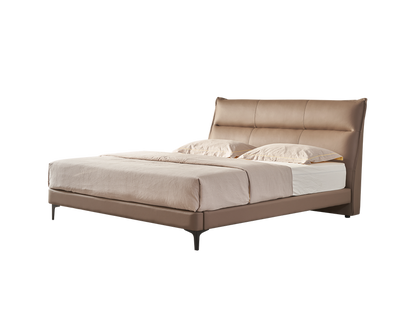 IN-Ivan-Modern Simple Leather Soft Bed