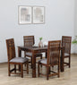 Duster 4 Seater Dining Set-Walnut