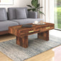 Pride Solid Wood Center Table-Walnut