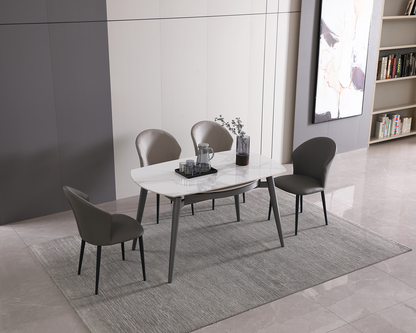 IN-Modern slate functional round table