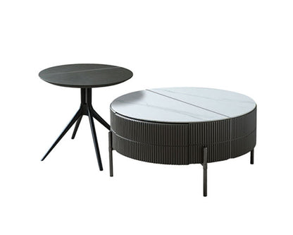 IN-Modern simple slate coffee table Combination