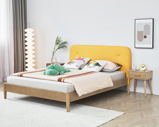 IN-Wood Language-Log style children's bed