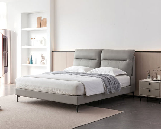 IN-Evian-Modern Simple Technology Fabric Soft Bed