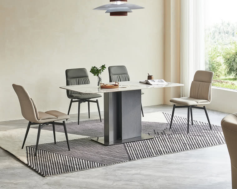 IN-Tii modern slate dining set