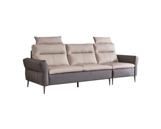 IN-Modern simple technology fabric sofa 3 seater