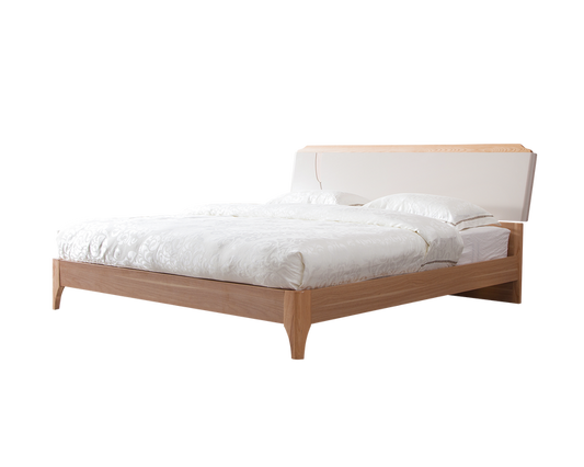 IN-Nordic Style plank bed