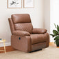 Nashville 1 Seater Electric Sofa Recliner-Brown