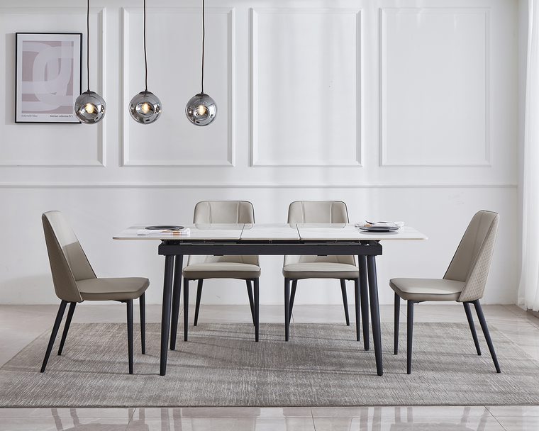 IN-Modern slate functional dining Set