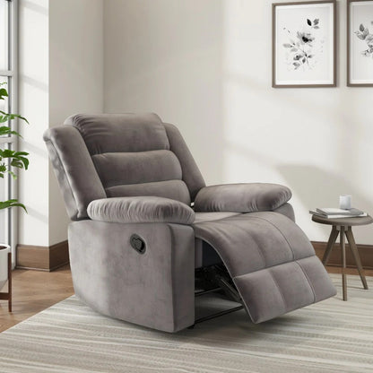 Sierra 1 Seater Manual Recliner-Brown