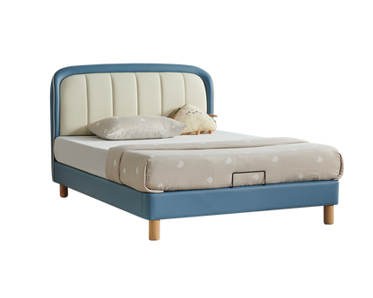 IN-Two-color piano key children's bed