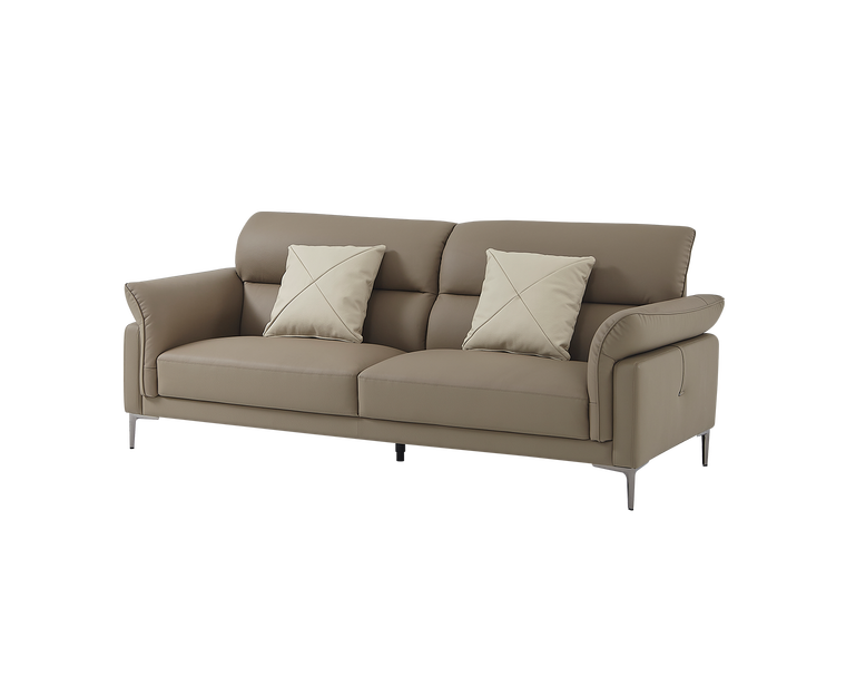 IN-Modern simple leather sofa Set