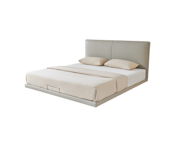 IN-Modern simple leather suspended soft bed