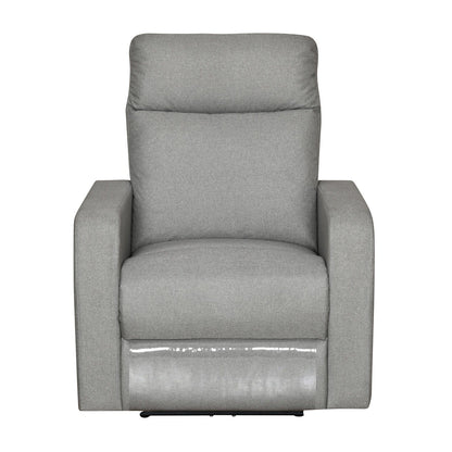 Mayfair 1 Seater Electric Recliner-Light Gray