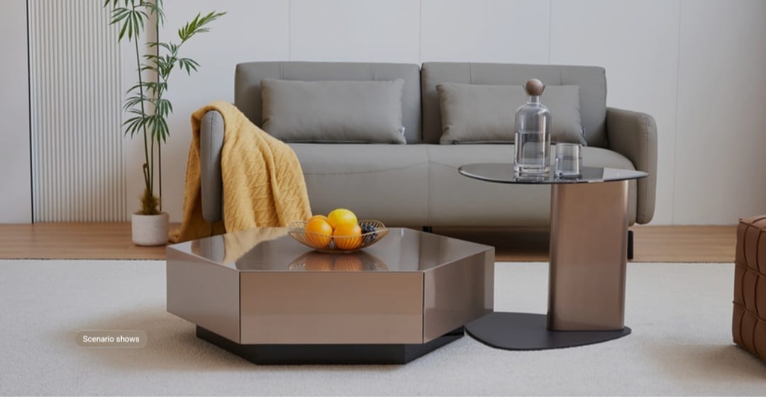 IN-Italian hexagon combination coffee table