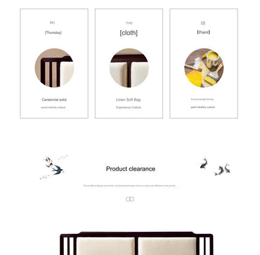 IN-Yanyu Lanting-New Chinese-style solid wood bed