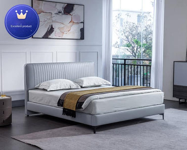 IN-Fei Nanxue modern minimalist leather art soft bed