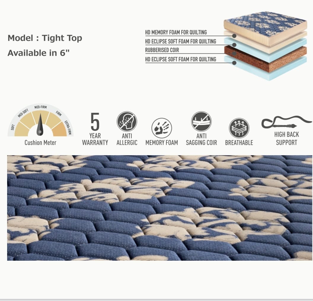 Ortho Visco Mattress (Coir)