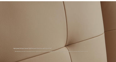IN-Modern Simple Leather Soft Bed
