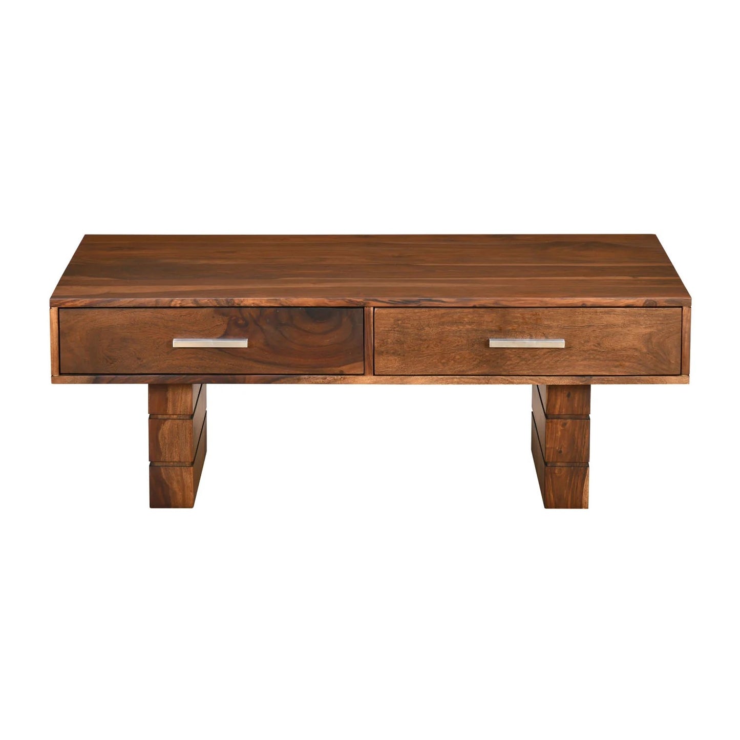 Pride Solid Wood Center Table-Walnut