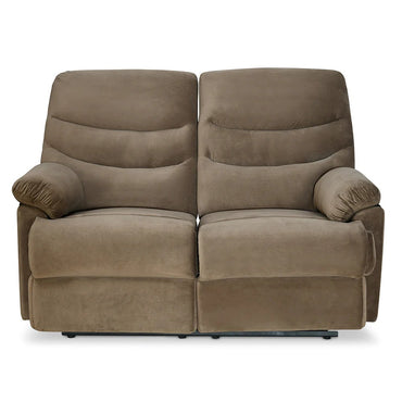 Skelton 2 Seater Recliner-Brown