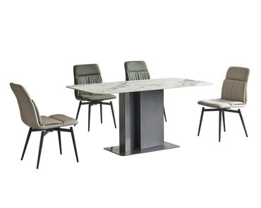 IN-Tii modern slate dining set
