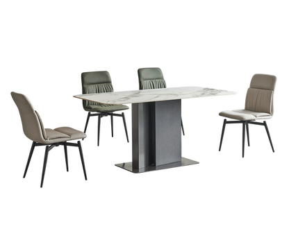 IN-Tii modern slate dining set