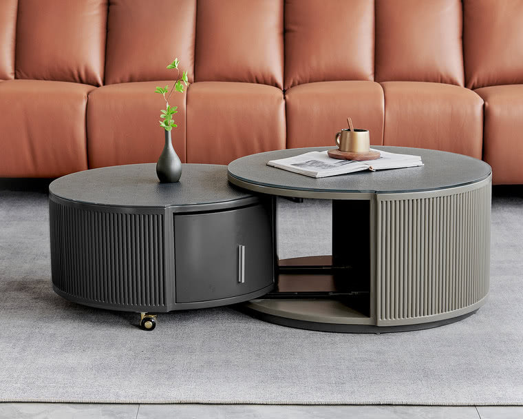 IN-Aqua modern simple pull-out coffee table