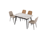 IN-Modern slate functional dining Set