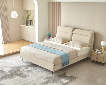 IN-Modern simple technology fabric soft bed