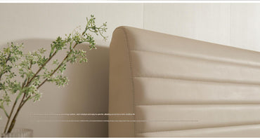 IN-Piano key technology leather soft bed