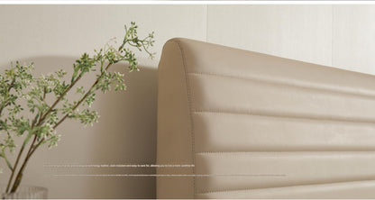 IN-Piano key technology leather soft bed