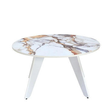 Christa Engineered Wood Center Table with-White