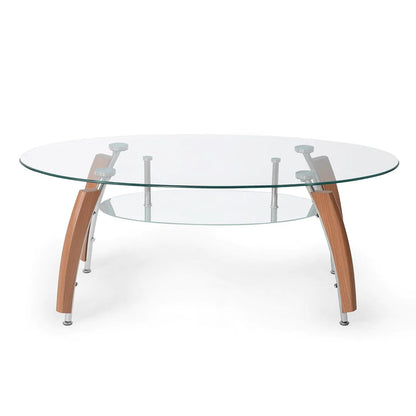 Drew Center Table-Clear