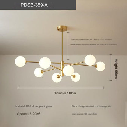 IN-Chandelier 9 Heads