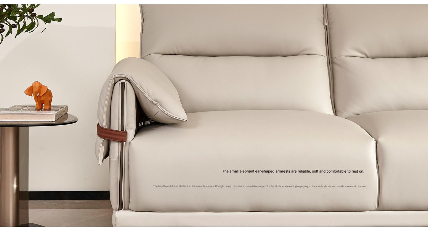 IN-Children's Companion Simple Silicone Leather Storage Sofa 3 Seater