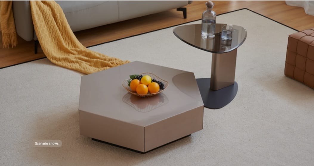 IN-Italian hexagon combination coffee table