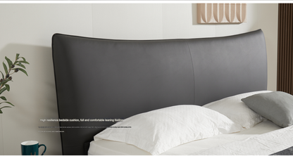IN-Modern minimalist technology leather soft bed