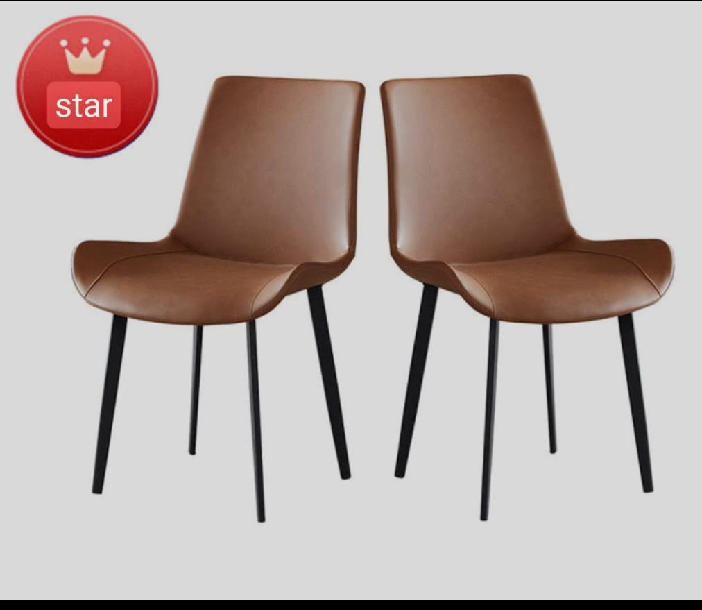 IN-Modern Rock Slab Dining Set (Luca White)