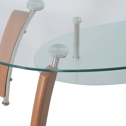 Drew Center Table-Clear