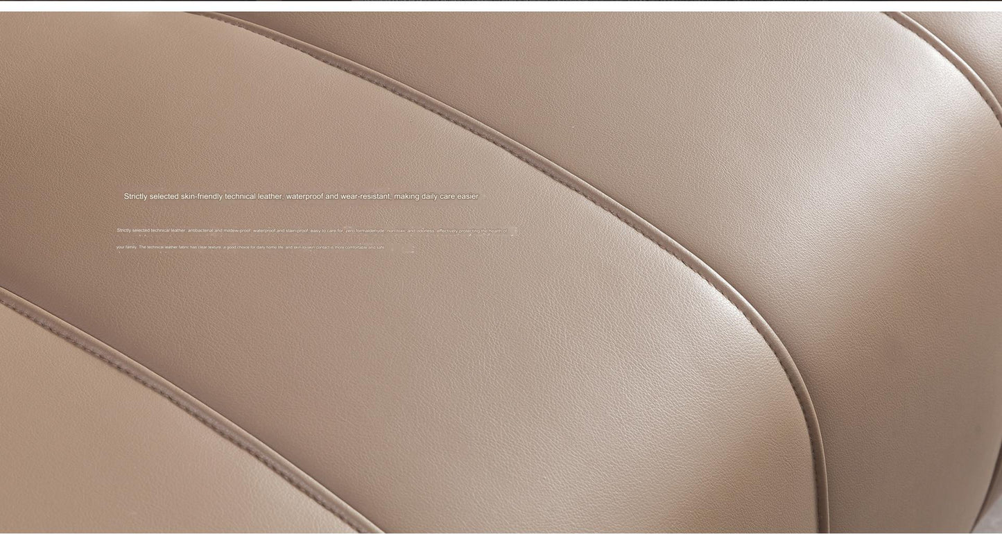 IN-Piano Key Technology Leather Sofa 2 seater
