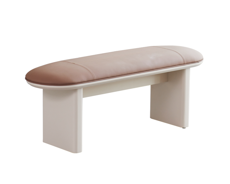 IN-Modern acrylic retractable island with Bench