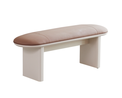 IN-Modern acrylic retractable island with Bench
