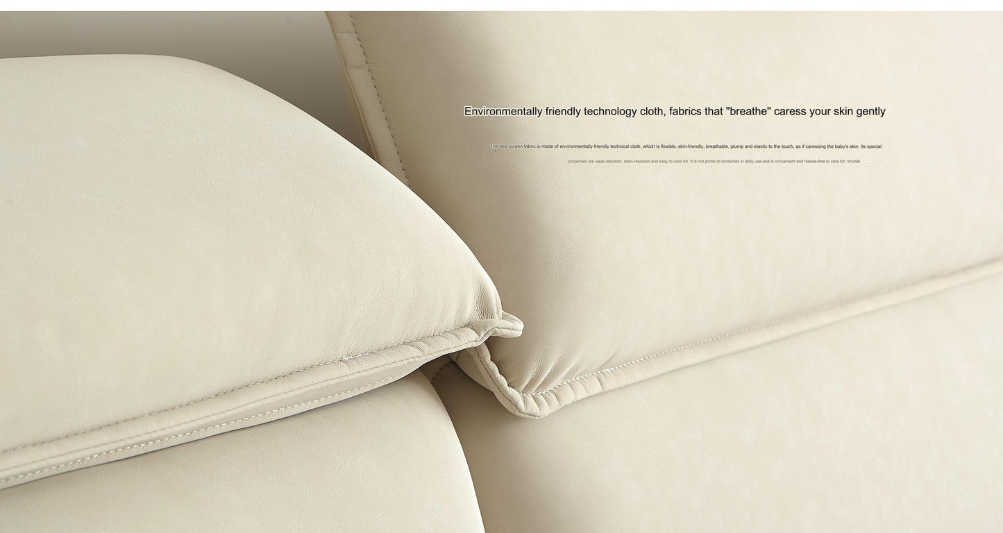 IN-Modern simple technology fabric soft bed