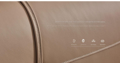 IN-Yunshan-Italian minimalist leather soft bed