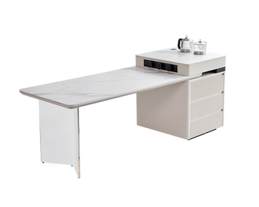 IN-Modern acrylic retractable island
