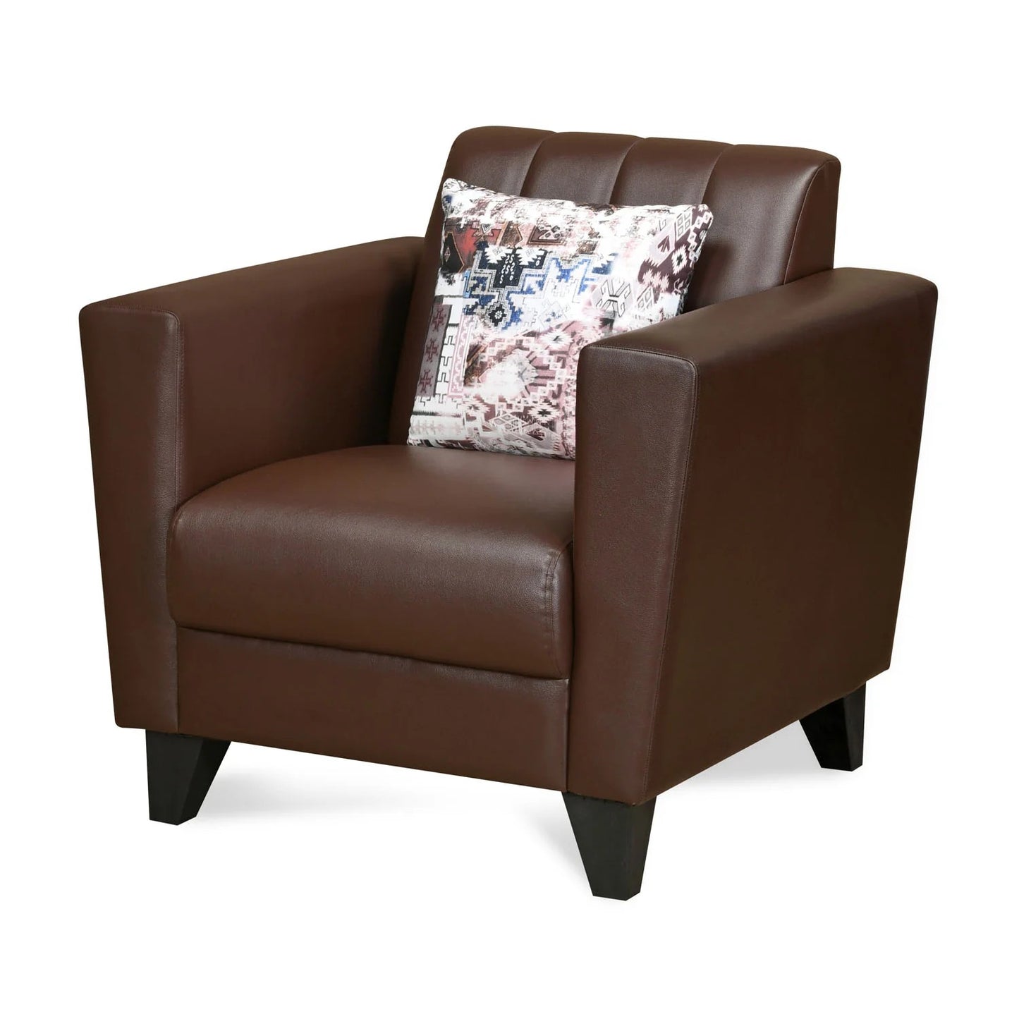 Joy 1 seater sofa-Brown