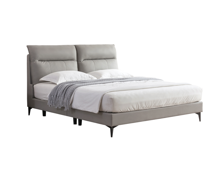IN-Evian-Modern Simple Technology Fabric Soft Bed